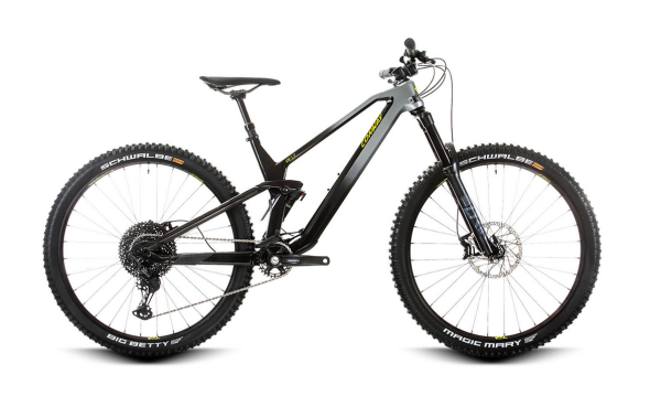 CONWAY MTB Full-Suspension "WME 5.9" - graphite fade / acid metallic